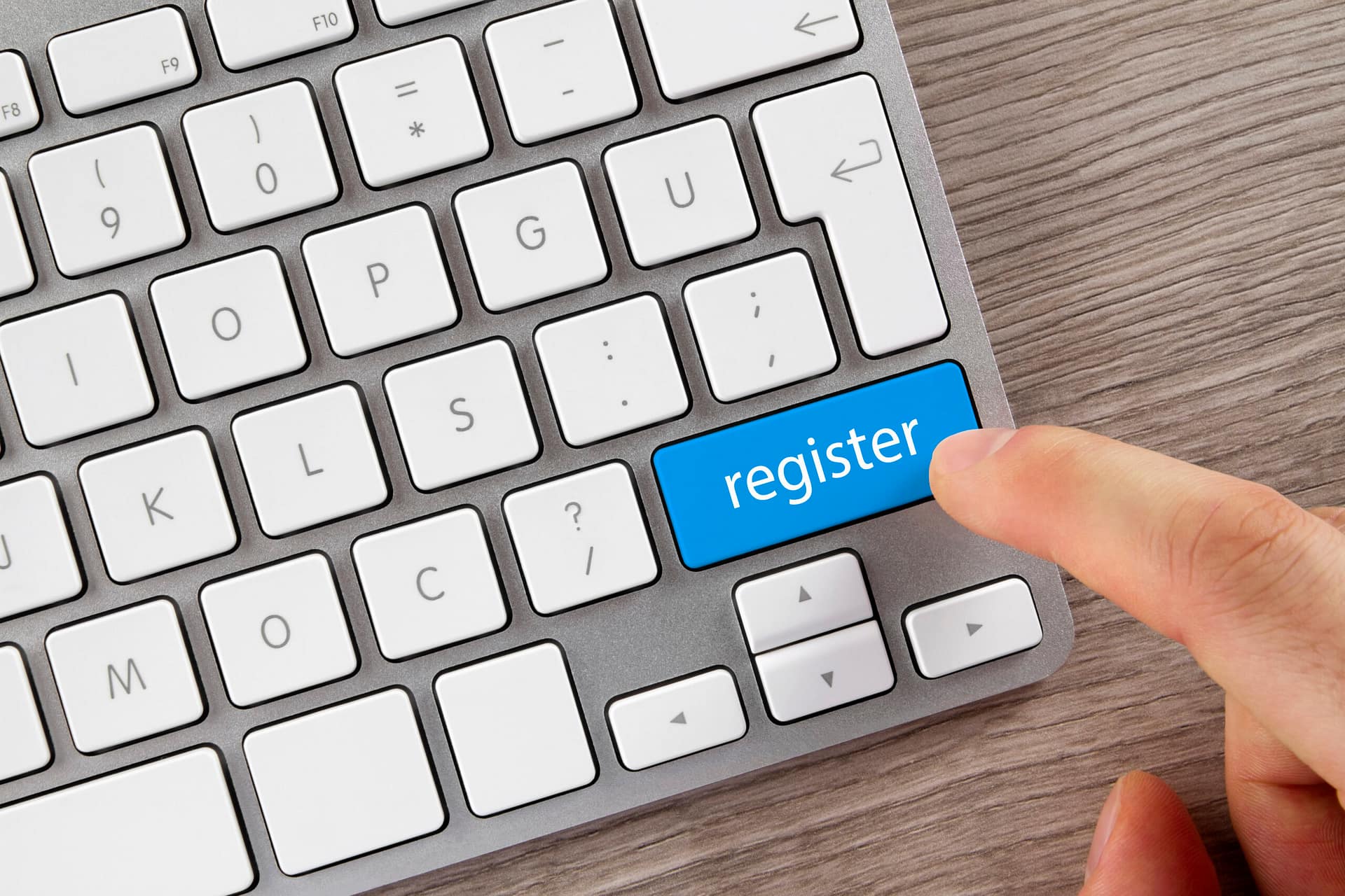 Register-button