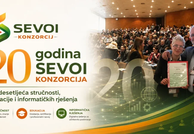 20 GODINA SEVOI KONZORCIJA – stručnost, edukacija i informatička rješenja