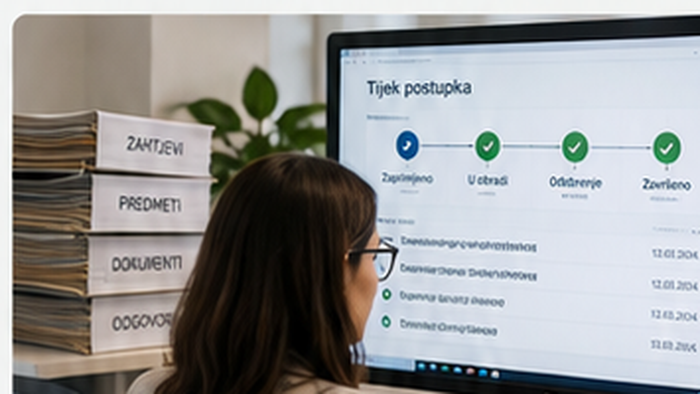 Digitalizacija poslovnog procesa i praćenje postupka