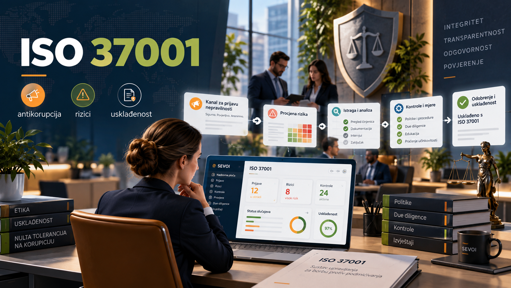 Sukladnost borbe protiv korupcije (ISO 37001)